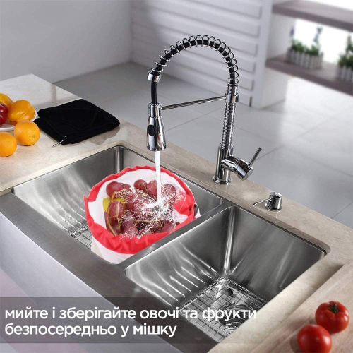 Мешки для Хранения Овощей и Фруктов - Комплект с 6 шт - 30 * 20/35/43 см –  Магазин Икон | Фотография 6