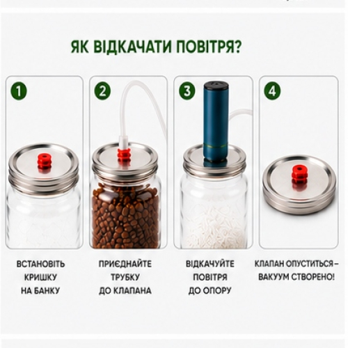 Вакуумные Крышки для Стандартных Банок - 10 шт - Многоразовые –  Магазин Икон | Фотография 9