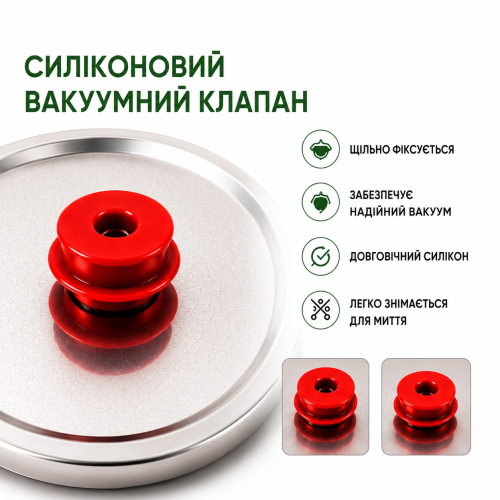 Вакуумные Крышки для Стандартных Банок - 10 шт - Многоразовые –  Магазин Икон | Фотография 3