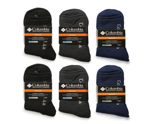 Термоноски Columbia 6 пар универсальные 42-45