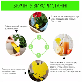Комплект Двусторонних Липучек-Ловушек для Насекомых - 25 шт –  Магазин Икон | Фотография 2