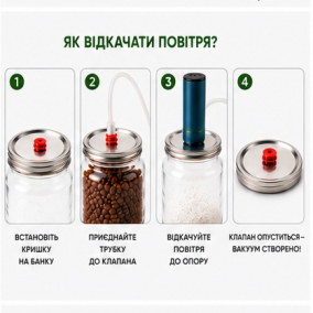 Вакуумные Крышки для Стандартных Банок - 10 шт - Многоразовые –  Магазин Икон | Фотография 9