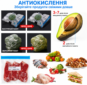 Набор Пакеты - Помпа + 30 пак.+ 3 застежки + 4 клипсы –  Магазин Икон | Фотография 1